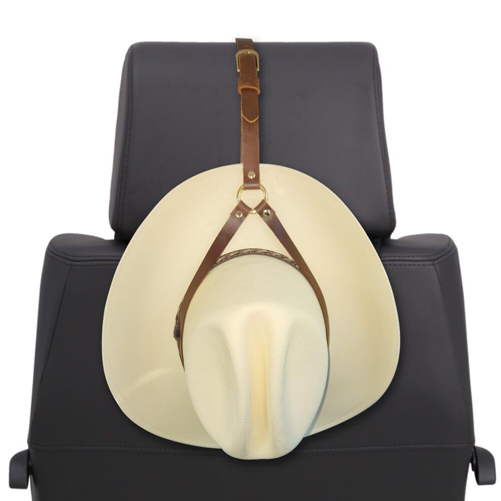 3085 Hat Halter: Leather Cowboy Hat Holder Hat Holder/Racks for Truck